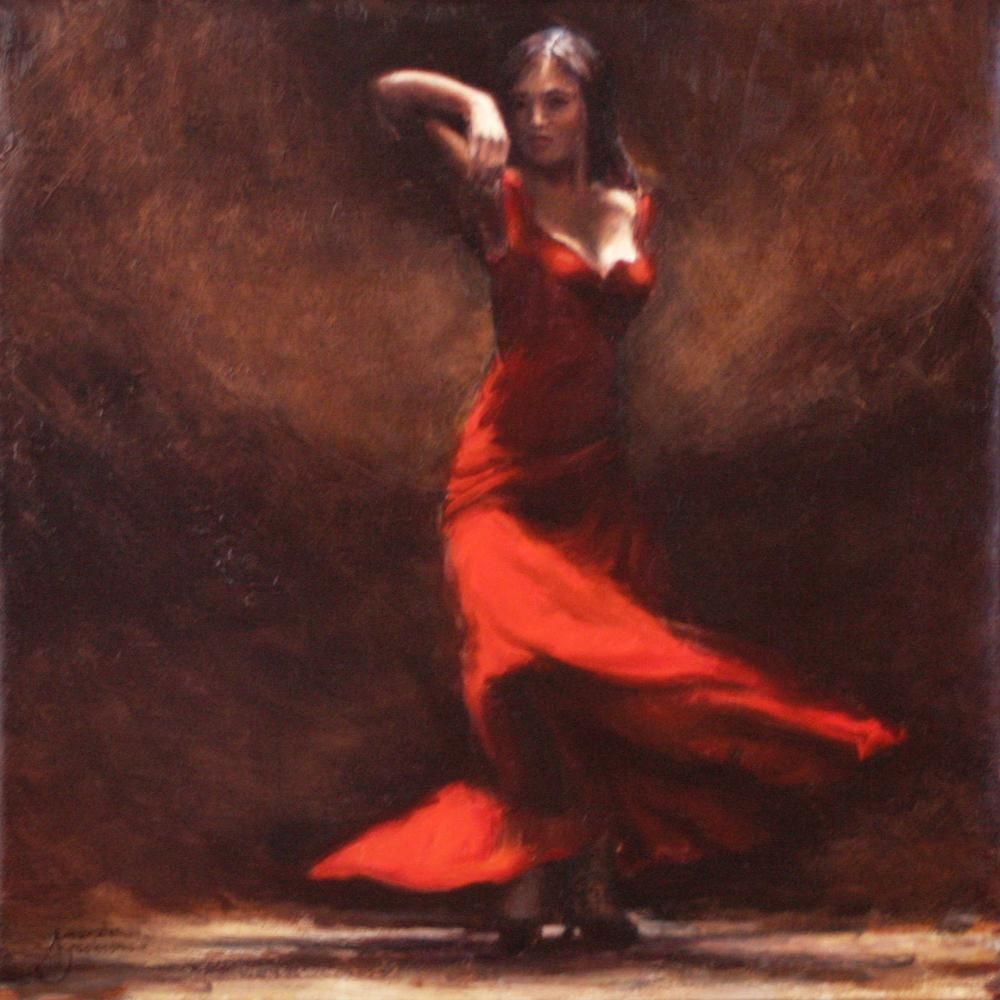 2019 beautiful oil paintings dancing woman passion of flamenco oil beautiful oil paintings