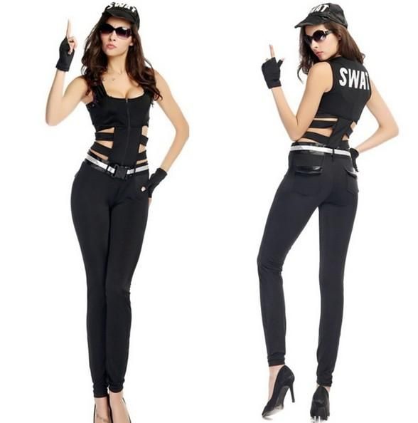 Sexy police women costume