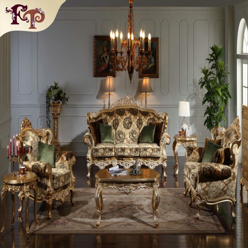 Großhandel Barocke Klassische Wohnzimmermöbel Europäische Klassische