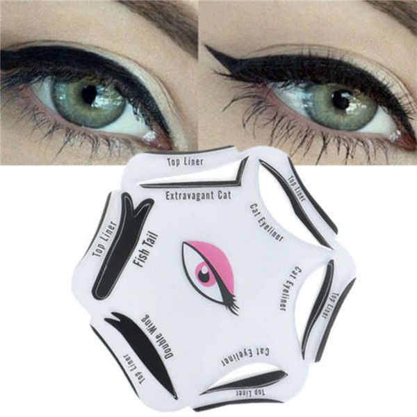 Image result for eyeliner stencil