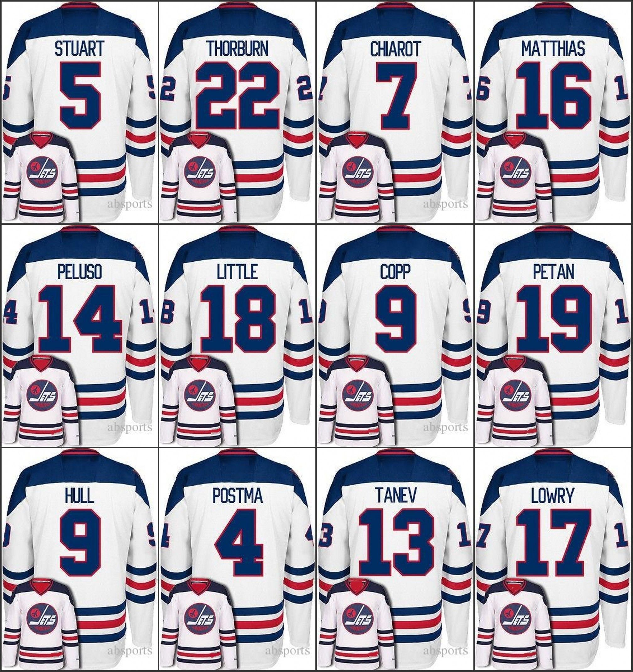winnipeg jets white jersey