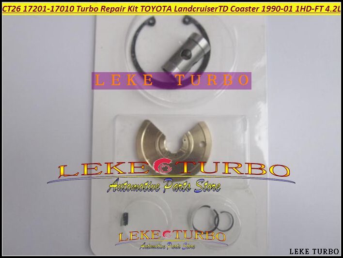 Turbo Repair Kit rebuild For TOYOTA Landcruiser TD Coaster 4.2L 1990-01 160HP 1HDT 1HD-FT CT26 17201-17010 Turbocharger (3)