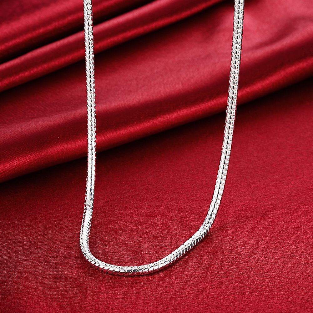 Buy Dropshipping Chains Online, Cheap Trendy Mens Silver 925 Snake
