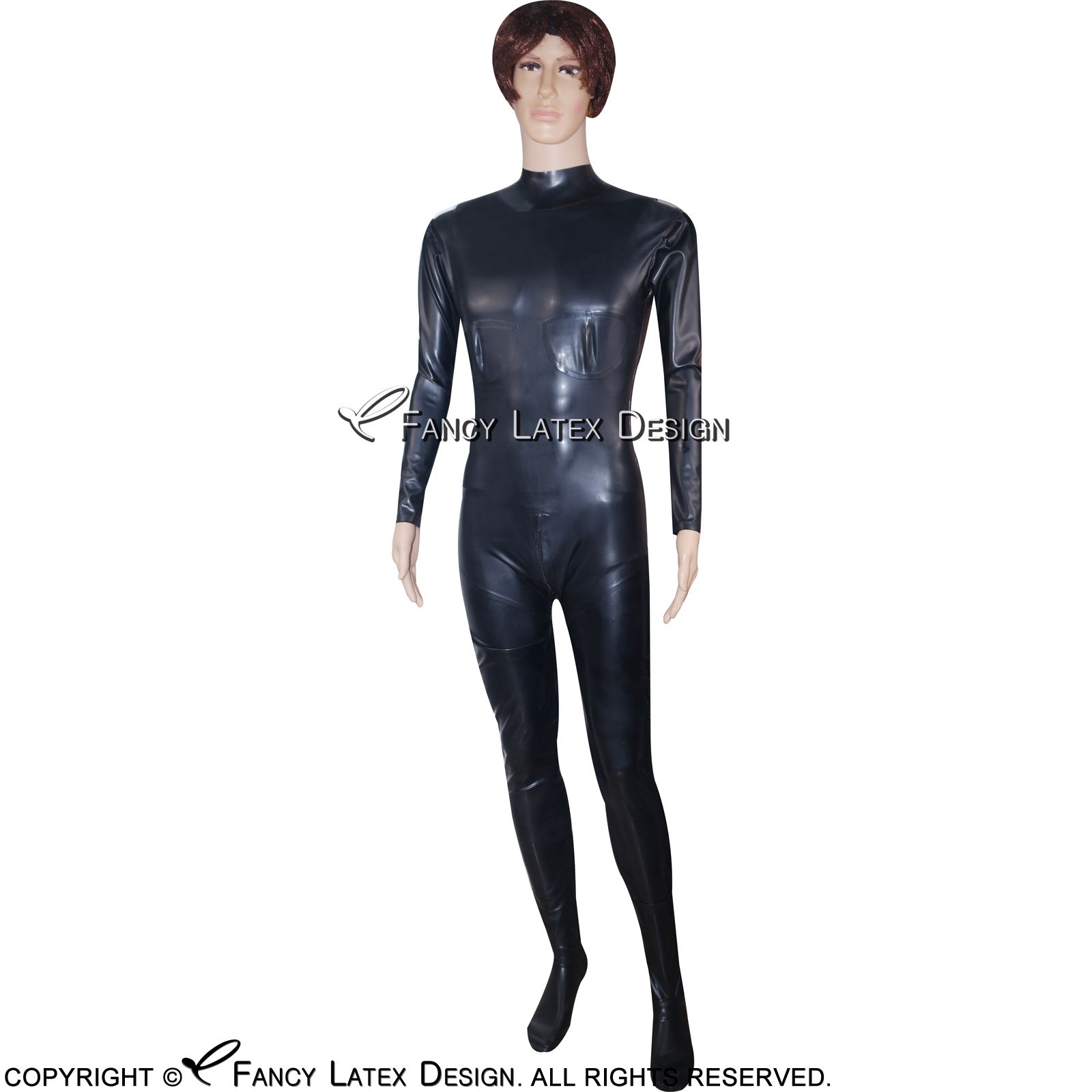 Cat fetish latex pvc suit zentai - Other - Photo XXX