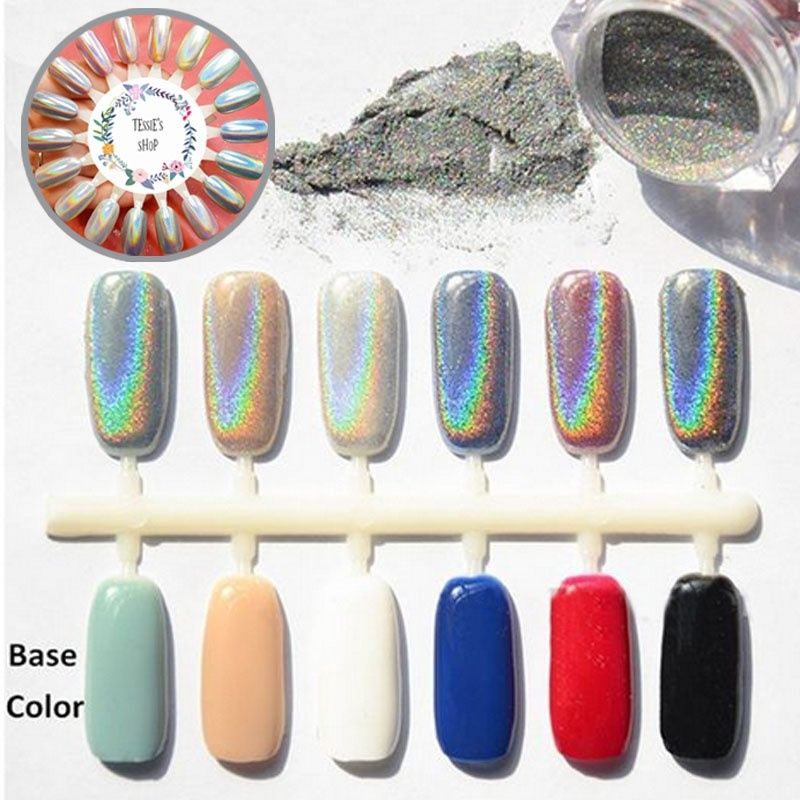 Wholesale 1g Nail Glitter Colorful Unicorn Holographic Powder Laser Wholesale 1g Nail Glitter Colorful Unicorn Holographic Powder Laser