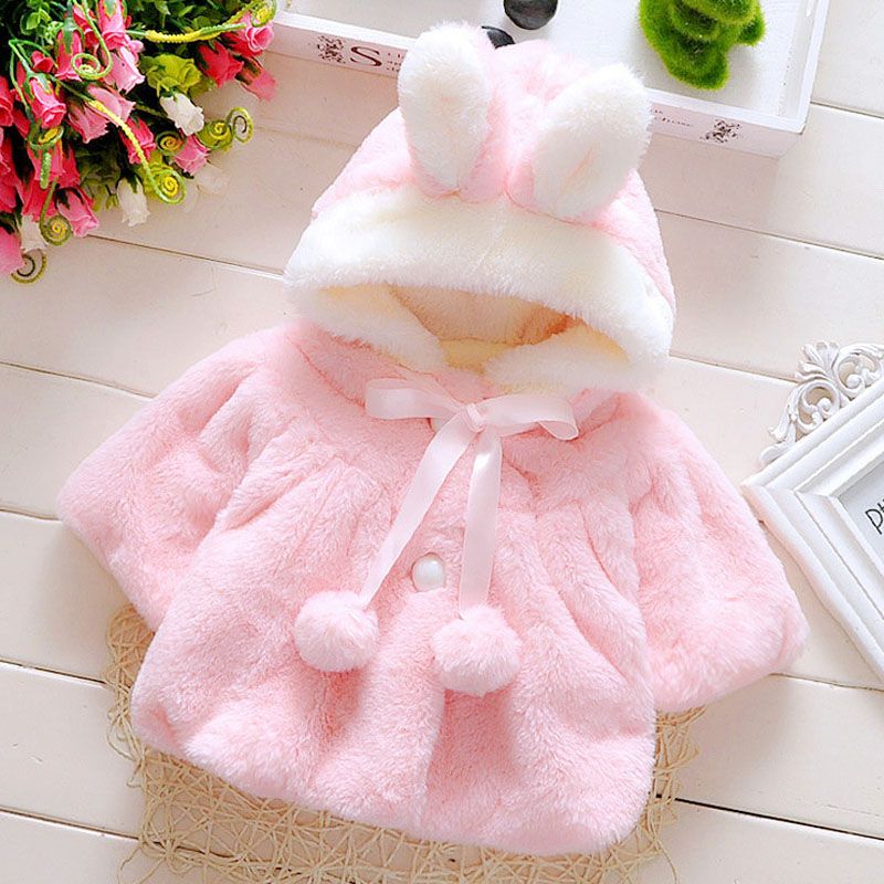 baby infant girls fur