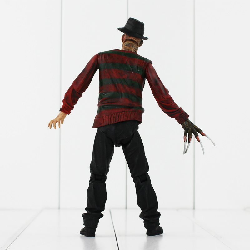 2021 18cm NECA Freddy Krueger PVC Action Figure Colletable Model Toy