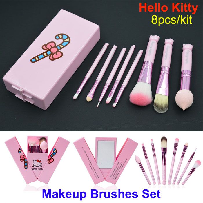 Beauty Essentials Eye Shadow Diy Makeup Tools Children Lovely Plastic Makeup Comestics Kit