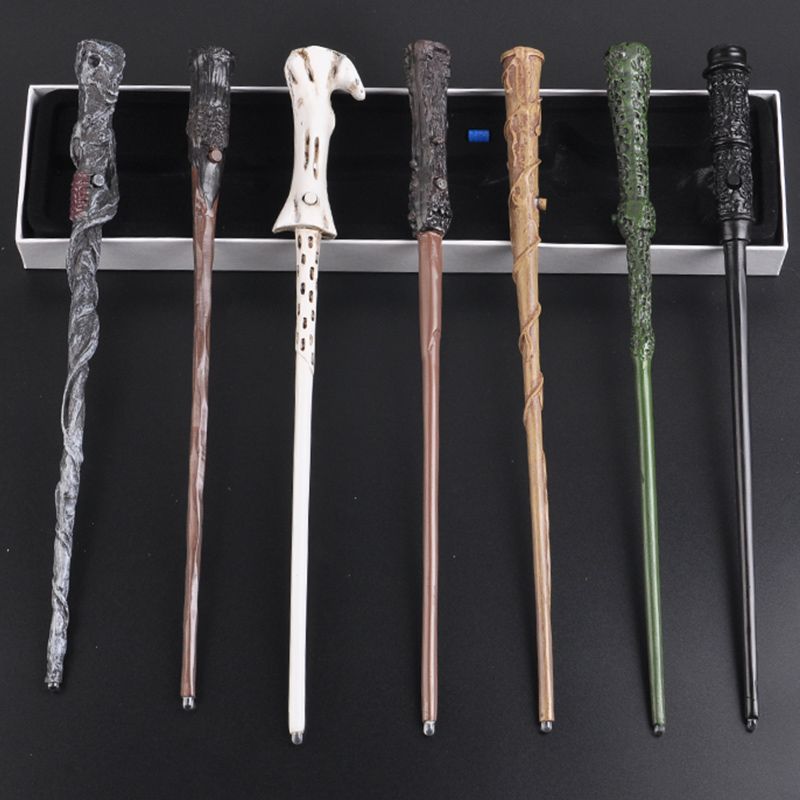LED Light Up Harry Potter Sirius Magic Wand 8 Roles Hermione Voldermort
