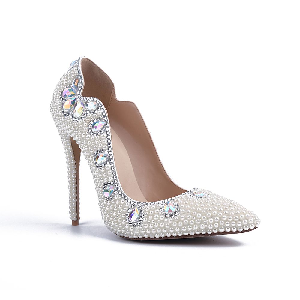 Reebok Shoes For Women Metal Beads Sparkling Crystal Rhinestones