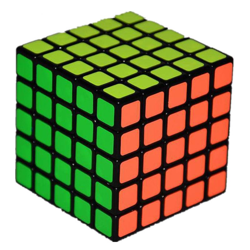 2019 5x5 Square Shape Speed Magic Cube Puzzle Children ...