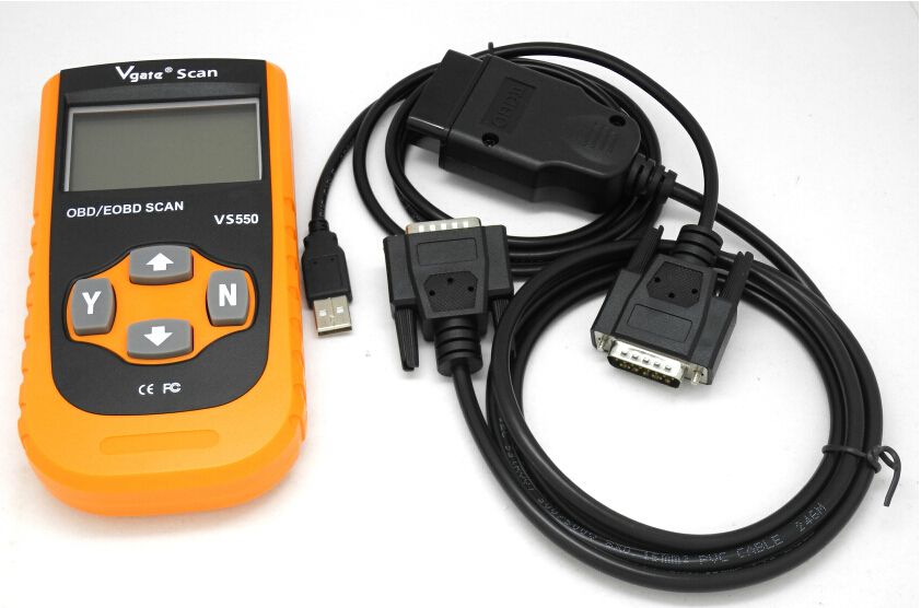 2020 Original Vgate VS550 Scanner OBD 2 EOBD OBD2 OBDII Super Scan Tool