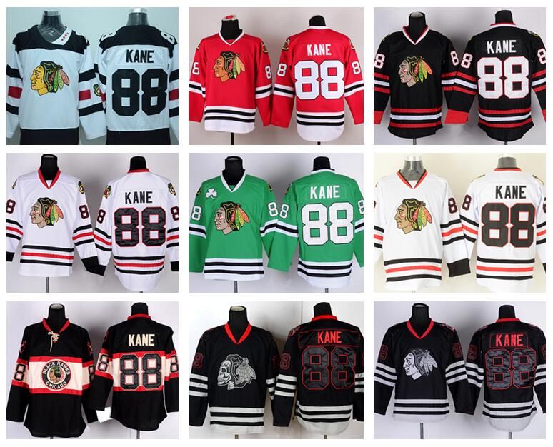 2019 Chicago Blackhawks 88 Patrick Kane Jersey Sport Ice Hockey Winter Classic Home Red