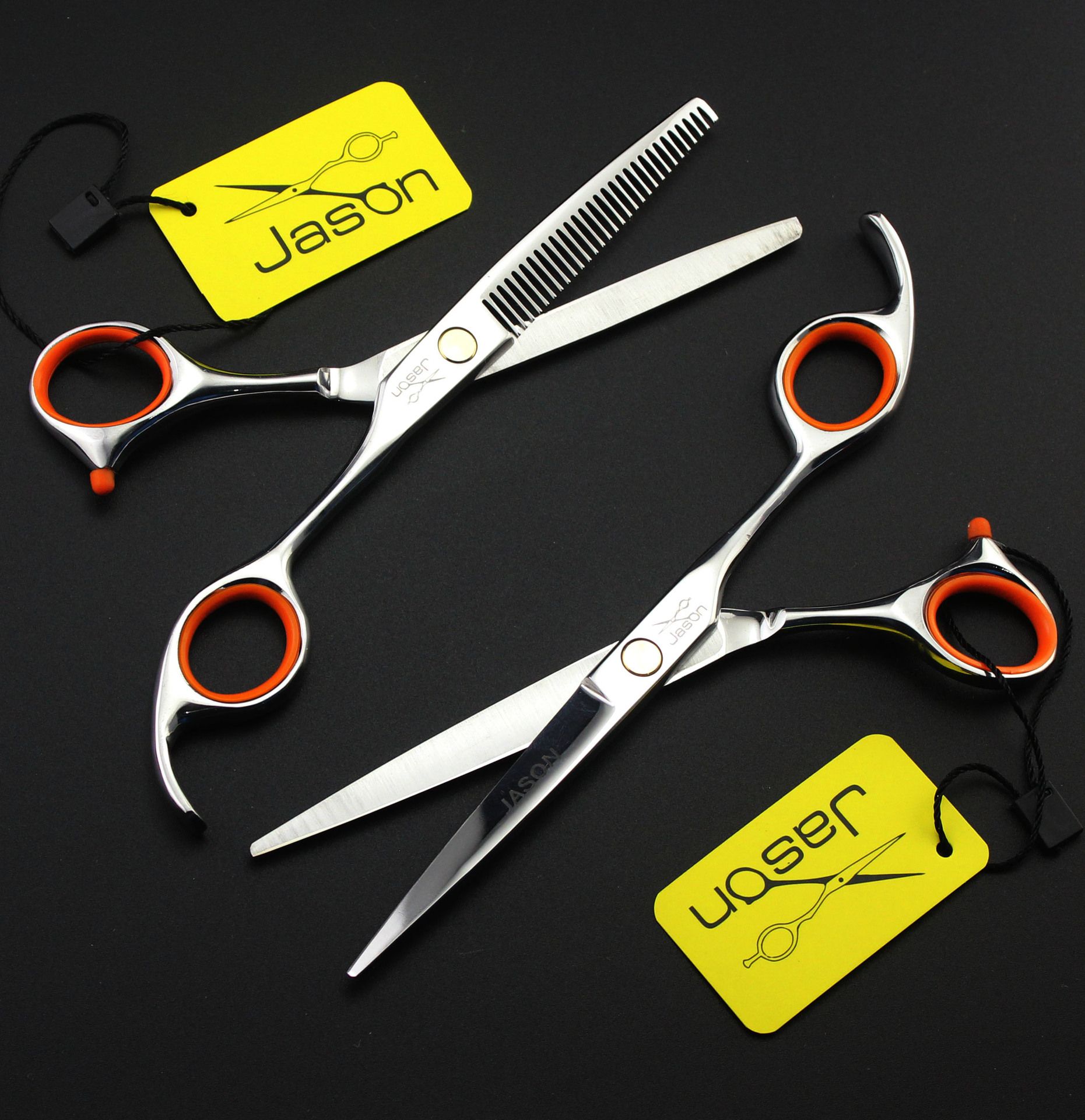 304 5.5'' Brand Jason TOP GRADE Hairdressing Scissors 440C