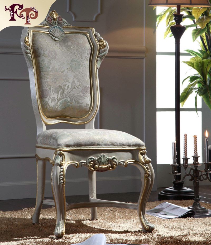 Compre Silla De Comedor Clásica Clásica De Madera Maciza Muebles