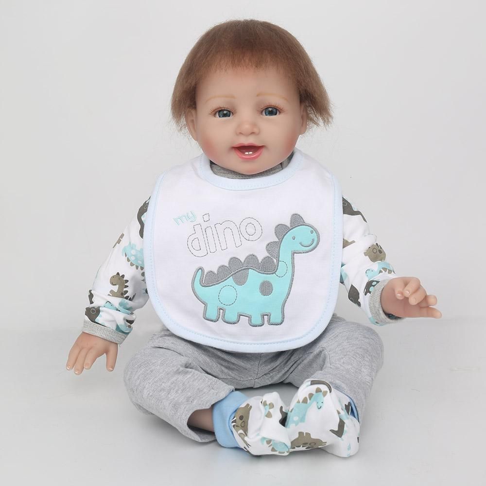 22inch Silicone Reborn Doll Realistic Baby Newborn 55cm Cute Baby