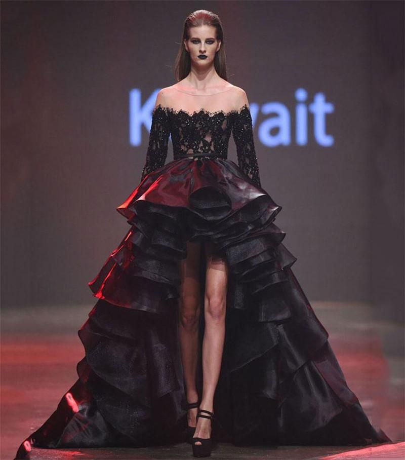 gothic evening dress