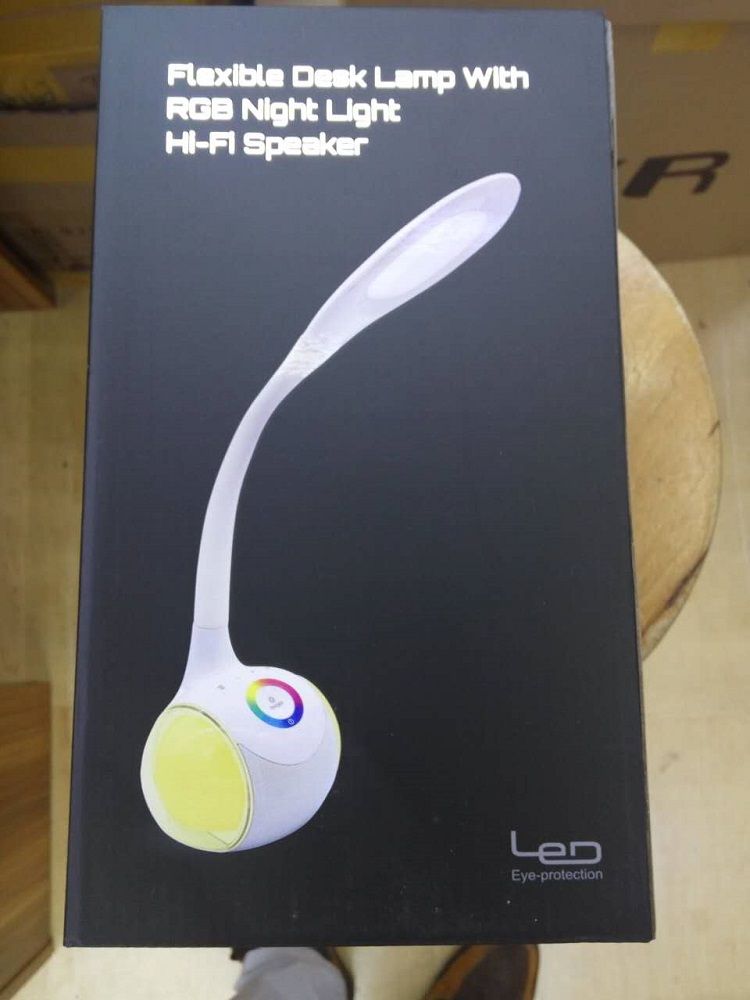 flexible desk lamp with rgb night light