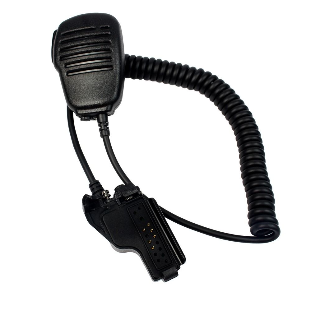 Walkie Talkie PTT Speaker Mic Microphone for Motorola HT1000 MT200