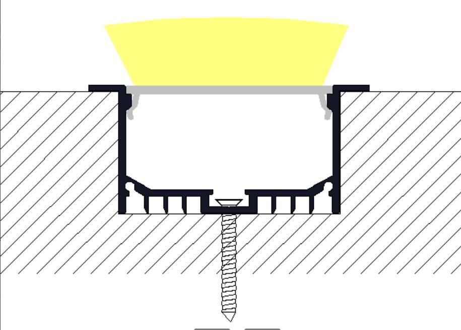 6 6ft Wall Mount Led Channel Aluminum Profile For Strip Light 6 6ft Wall Mount Led Channel Aluminum Profile For Strip Light Frosted Diffuser End Caps Surface Baseboard Ceiling Molding Bar