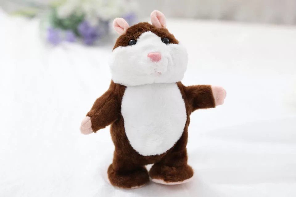 electronic robotic toy hamster