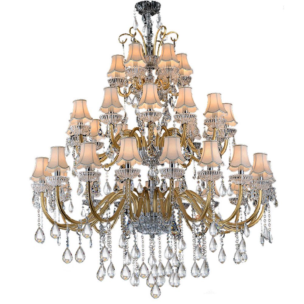 Large Crystal Chandeliers Three Layer Contemporary Large Crystal Chandeliers Three Layer Contemporary Chandelier Hotel Traditional Living Room With Shade Rustic