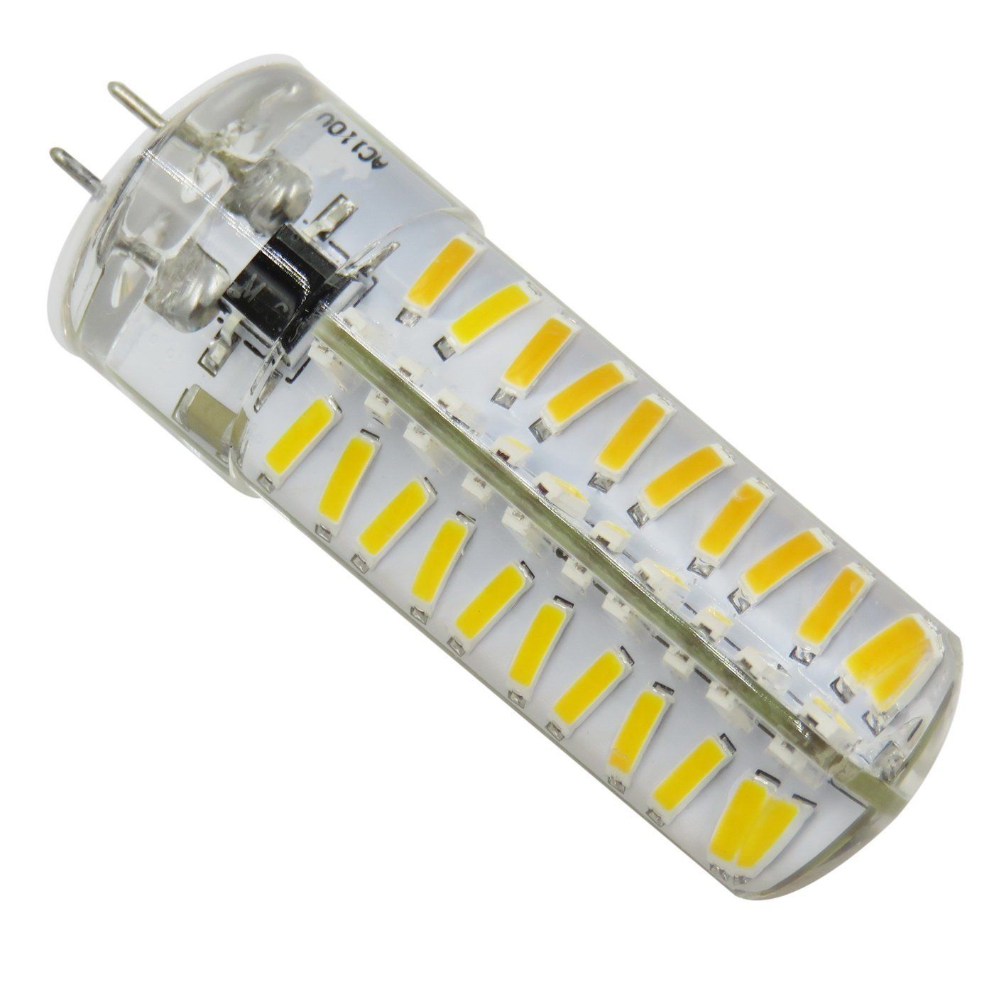 G4 Bi Pin Led Bulb Dimmable 5w 80 4014 Smd 110v 220v Daylight G4 Bi Pin Led Bulb Dimmable 5w 80 4014 Smd 110v 220v Daylight Cabinet Light Chandelier Silicone Lamp White Warm Pack Of 10 Bulbs 9006