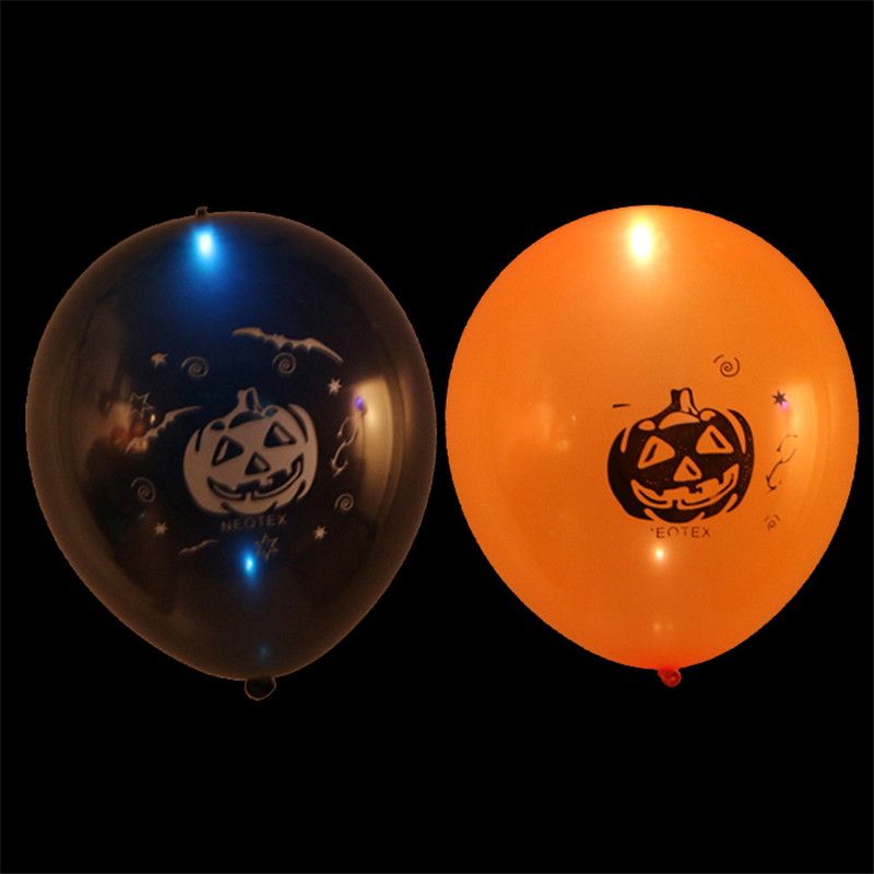led latex balloons illuminated