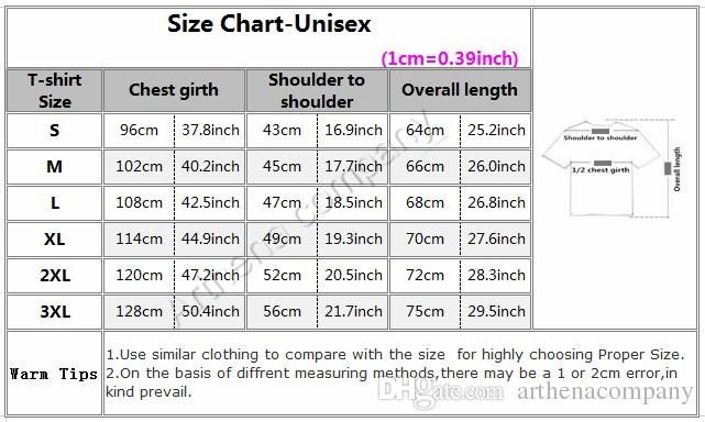 Unisex Size Chart Compared To Women S