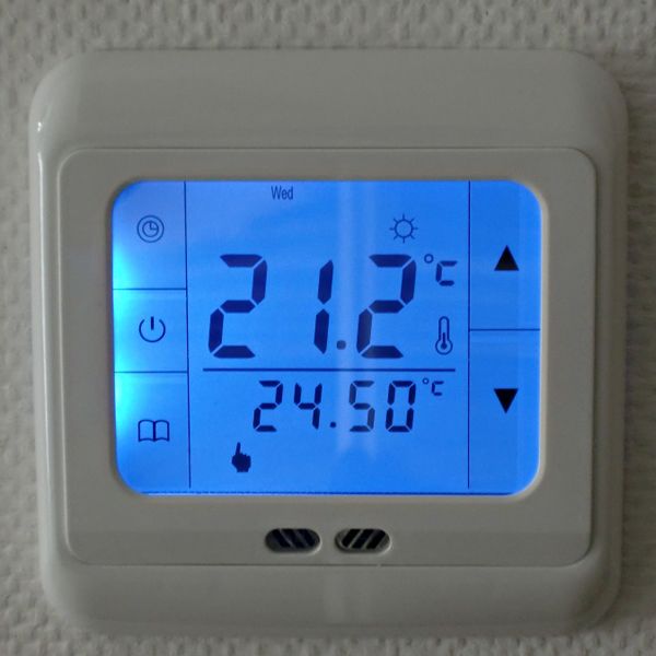 Digital Floor Heating Thermostat Programmable Home