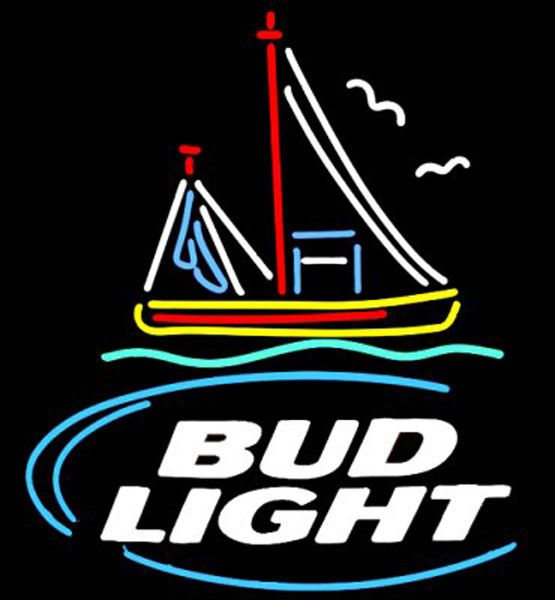 2020 Bud Light Shrimp Boat Neon Sign Custom Handmade Real