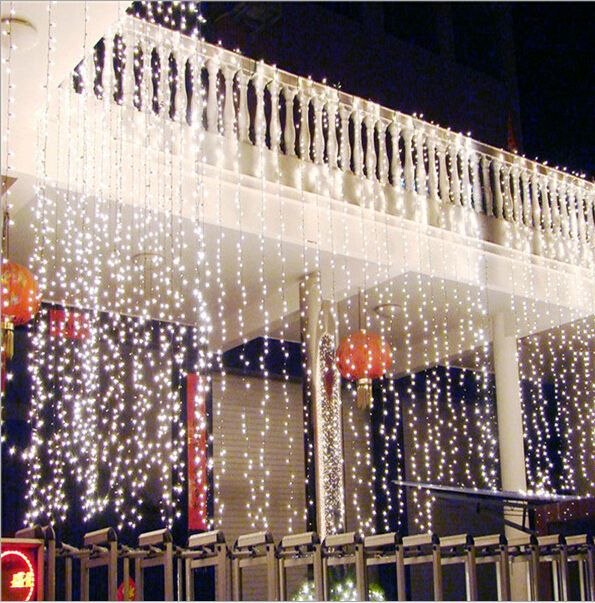 2016 New Christmas Kitchen Curtains Light 10 4m 1280led Ultra