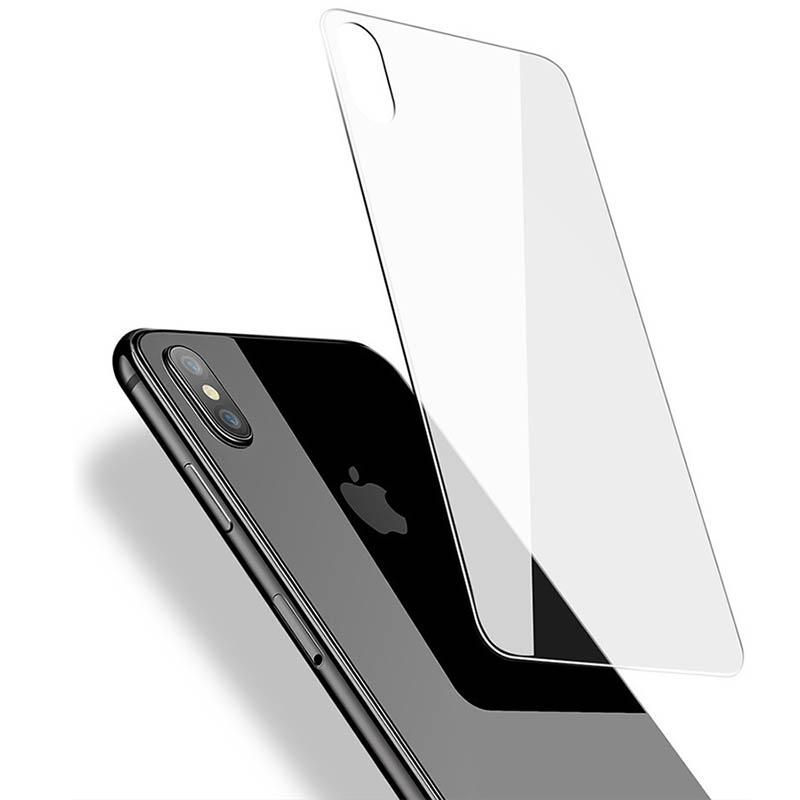 For Iphone Xs Max Xr 0 3mm 9h Ultra Thin Back Tempered Glass Back
