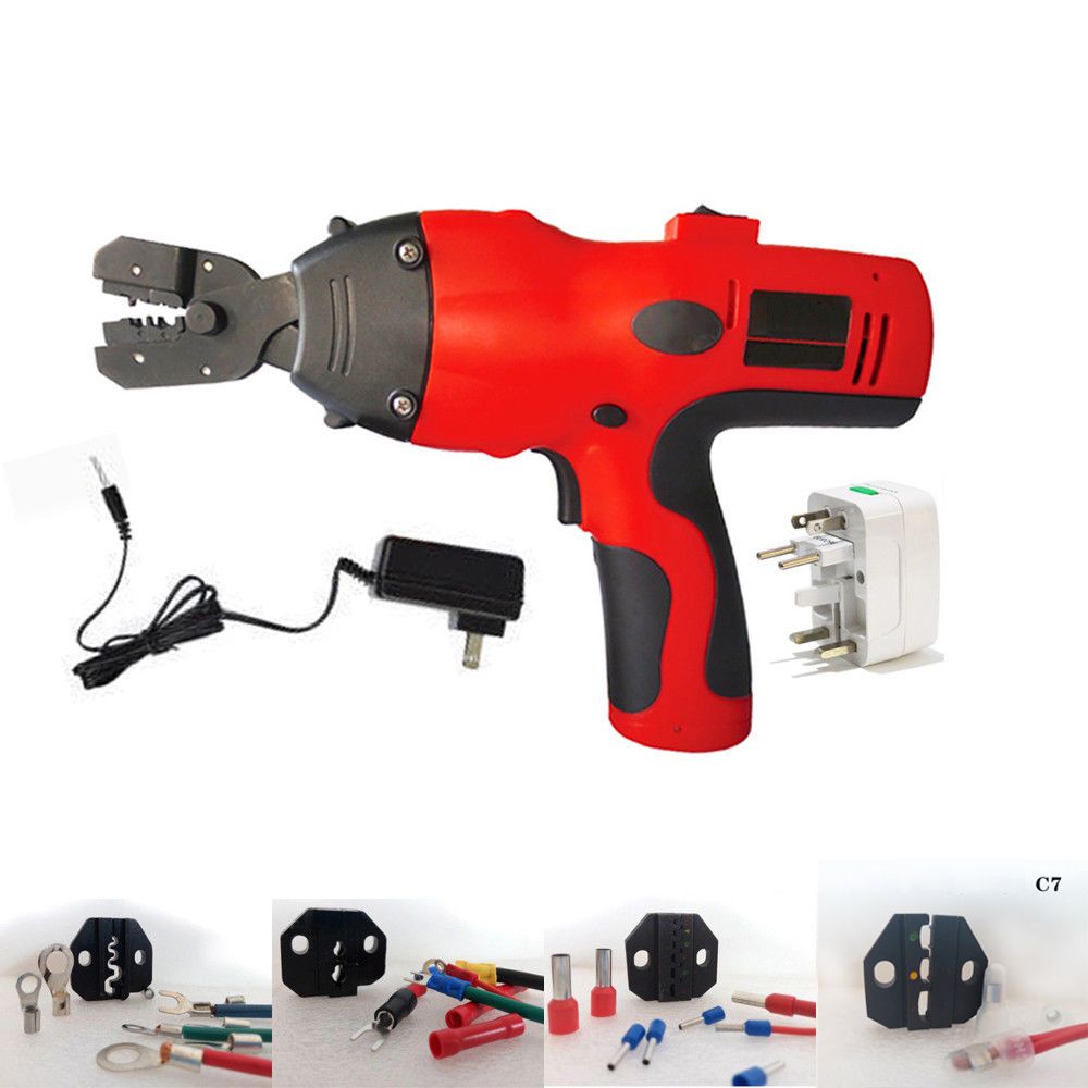 2020 Electric Battery Powered Handheld Cable Wire Crimper Automatic
