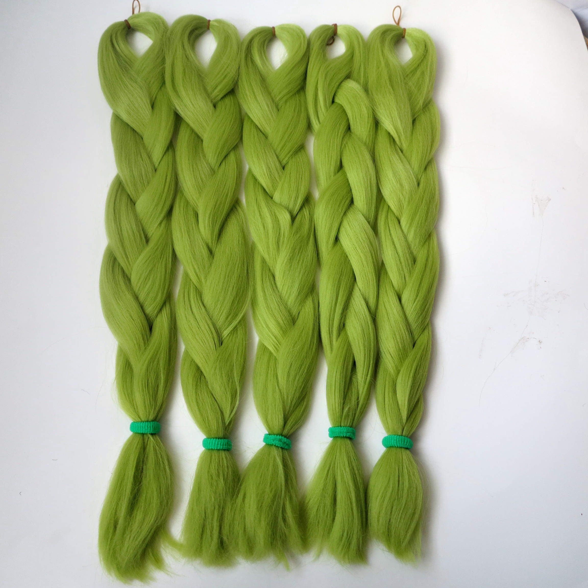 Kanekalon Jumbo Braiding Hair 24inch Folded 80grams Synthetic Braids