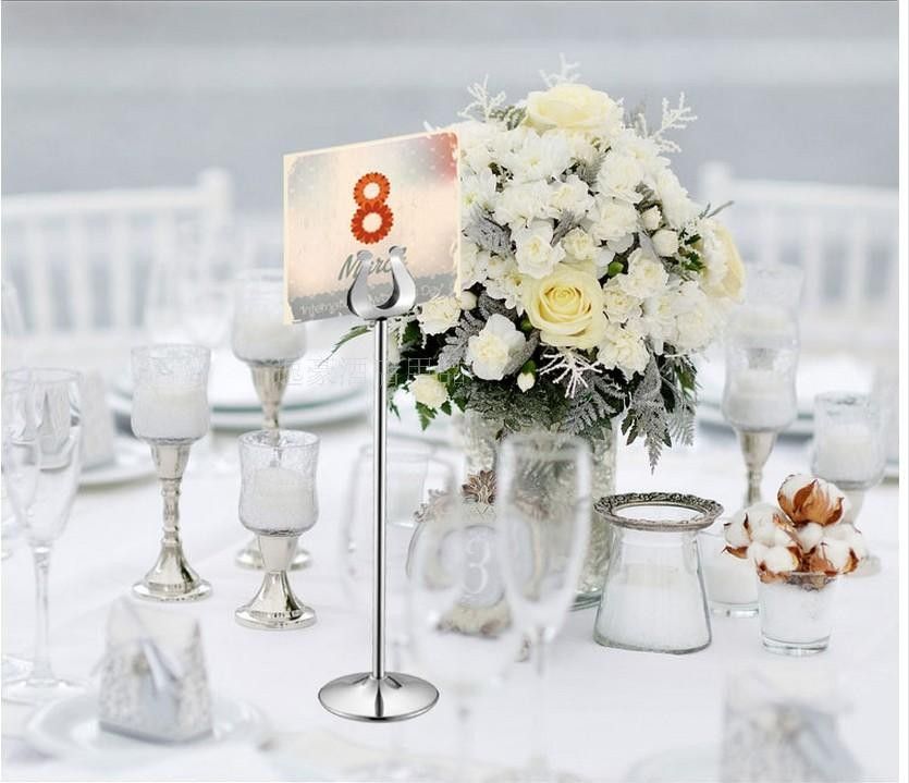 2019 Large Size 10 12 14 Inch Tall Stainless Steel Table Number