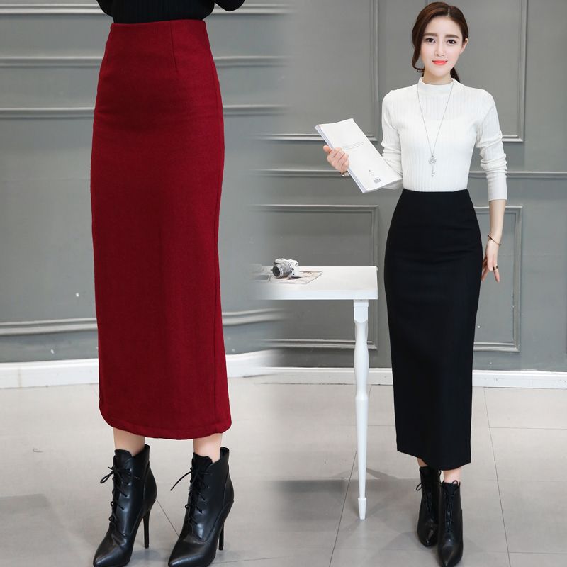 elegant winter skirts