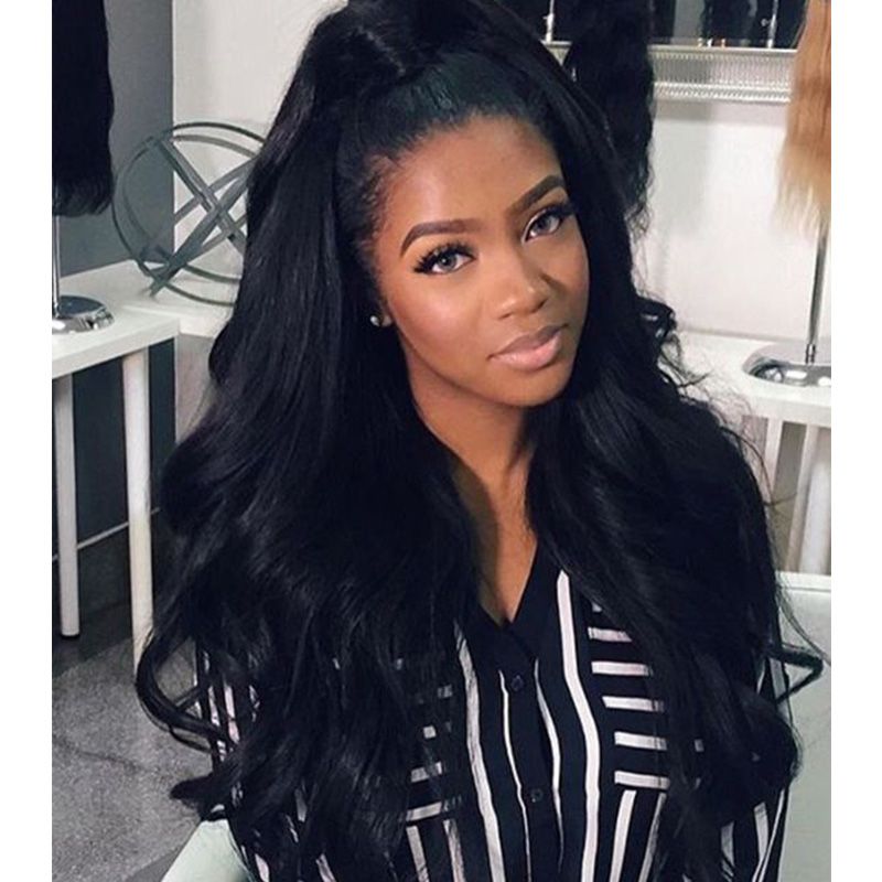 Wholesale Top Quality Hair Natural Color Long Body Wave Hair
