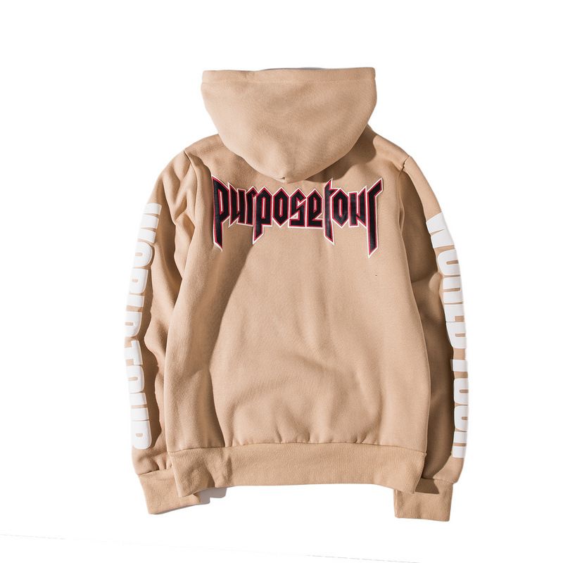 red purpose tour moletom com capuz