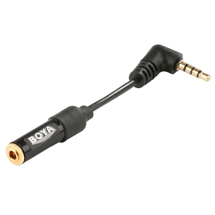 Smartphone Microphone TRRS Cable Adapter for RODE Videomic Pro GO