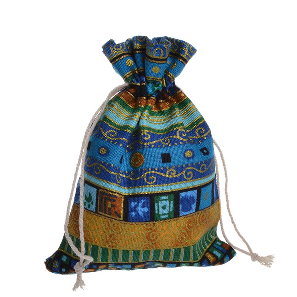 50шт цвет отправить случайно шнурок хлопок белье Сумки Египетский стиль подарок мешок ювелирных изделий упаковка мешок