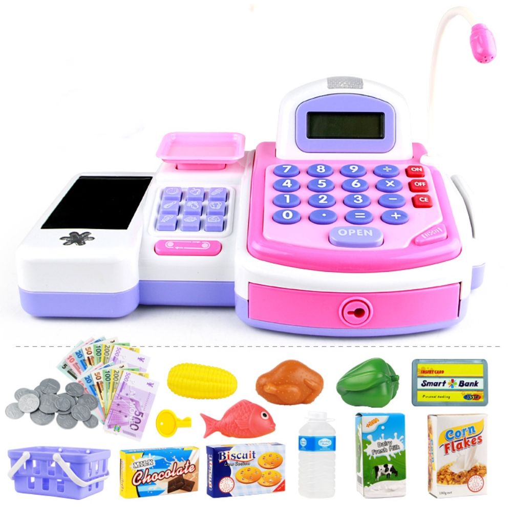 pretend play electronic cash register