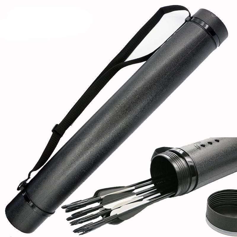2020 Archery Arrow Back Quiver Extendable Telescopic Plastic Drawing