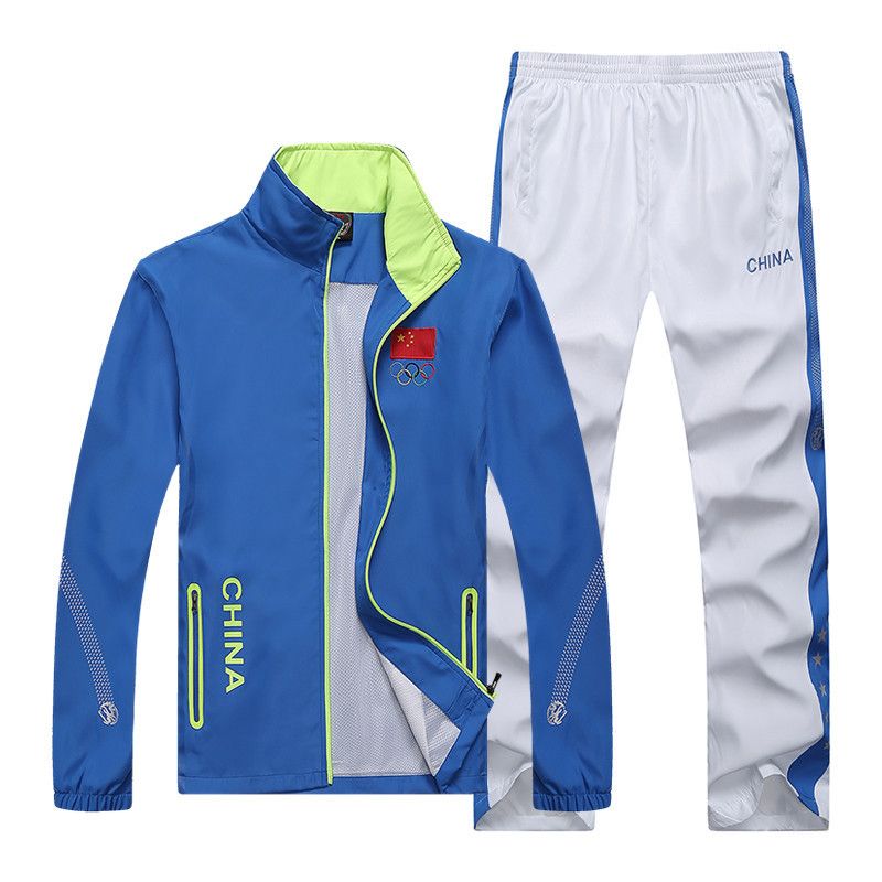 2021 Wholesale China National Team Mens Sportswear Embroidery Flag