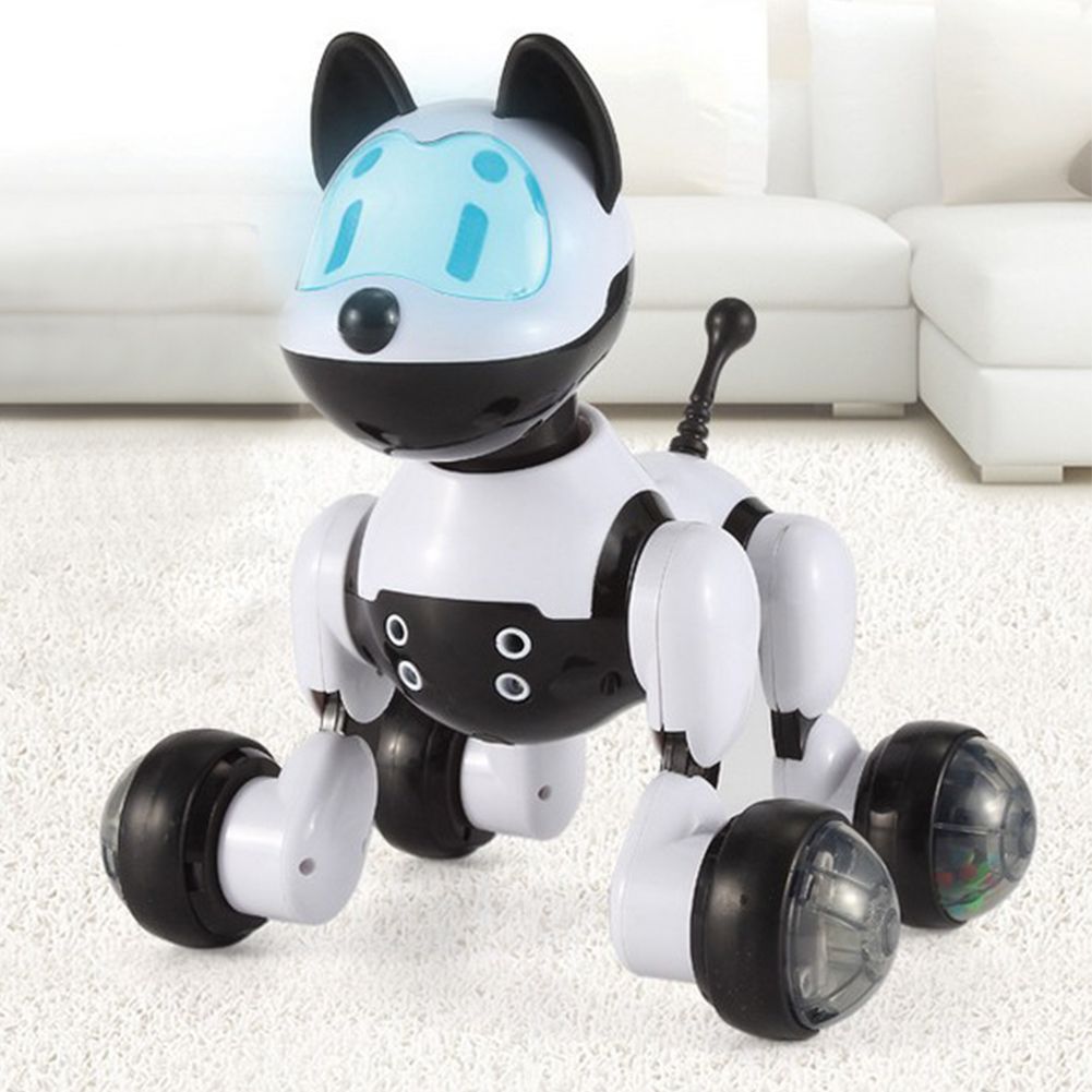 pink robot cat toy
