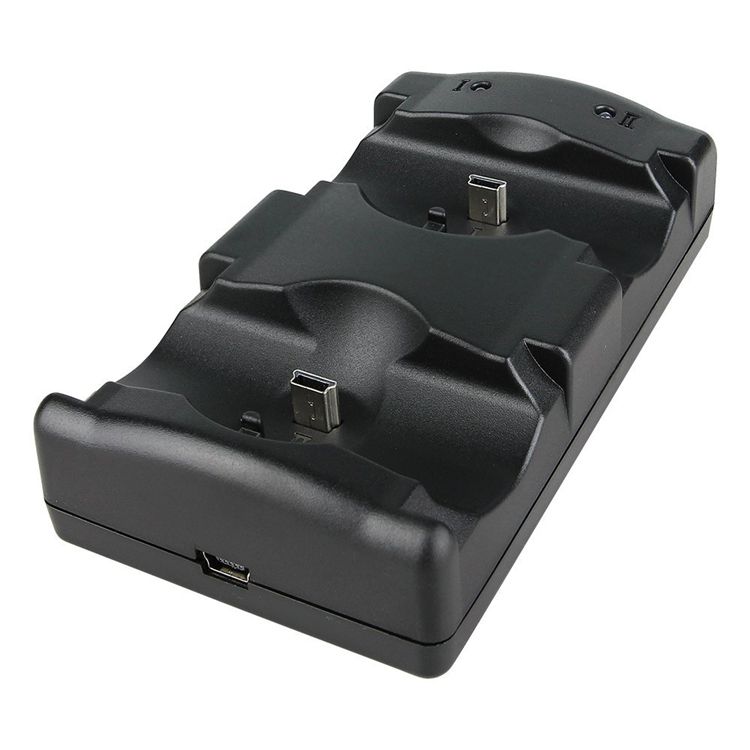 2 In 1 Dual Charging Dock Station Charger For Ps3 Wireless Controller