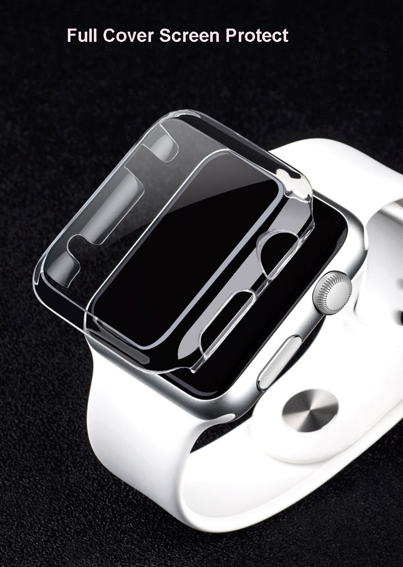 2017 Apple Watch Ultra Thin Soft Clear TPU Case Cover Protective Case For Iwatch 38mm 42mm