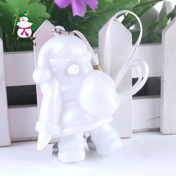 2016 New Arrivals Christams Plastic Santa Claus LED Light Pendant