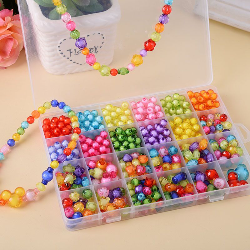 DIY Beads Kids Beads Children String Beads Make Up Puzzle Funny Toys