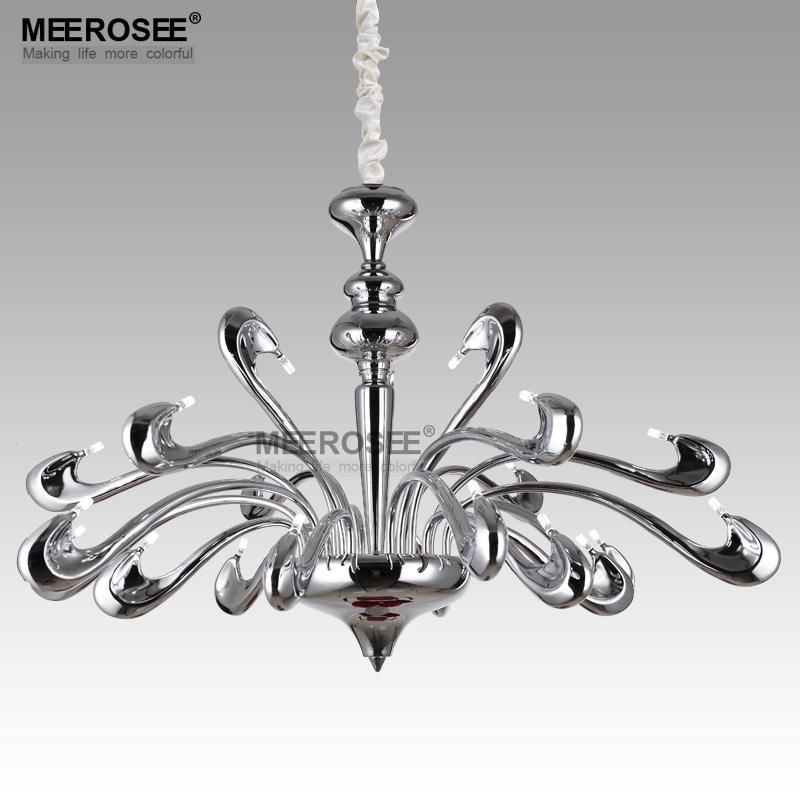 New Arrival Chrome Chandelier Light Swan Hanging Suspension Lamp For Villa High Quality Luminaire Home Lustres Lighting Black Modern Chandeliers New Arrival Chrome Chandelier Light Swan Hanging Suspension Lamp For Villa High Quality Luminaire Home Lustres Lighting Black Modern Chandeliers